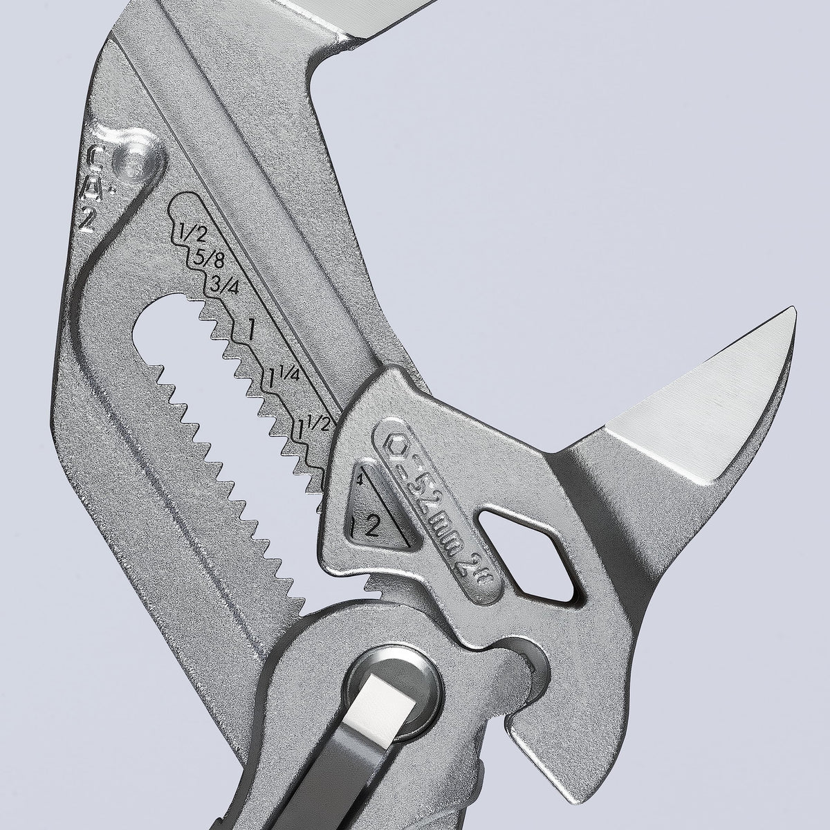 KNIPEX Cobra Water Pump Pliers—self-locking grip that stays set