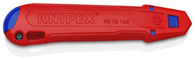 KNIPEX Cutix universal snap knife magnesium housing with non-slip grip.