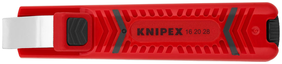 KNIPEX dismantling tool for round cables with secure grip and adjustable depth.