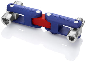 KNIPEX 180-degree extension offers a usable handle in narrow gaps.