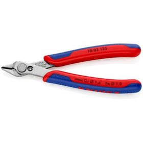 KNIPEX Electronics Super Knips with ground tips for precise close cutting