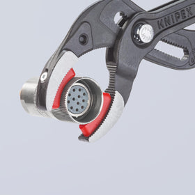 KNIPEX ergonomic non-slip handles ensure comfortable operation during long tasks