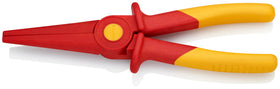 KNIPEX plastic pliers with soft grip handles for better control