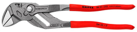 KNIPEX Pliers Wrench closeup jaw shows smooth surface protecting chrome fittings