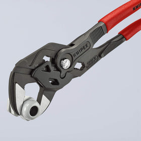 KNIPEX Pliers Wrench ratchet action speeds tightening and loosening