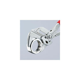 KNIPEX pliers wrench with smooth jaw protects surfaces during grip