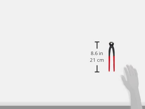 Knipex slim head design aiding access in tight spaces