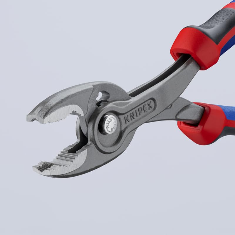 KNIPEX TwinGrip side jaw teeth maximize gripping force