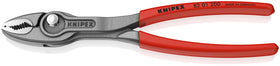 KNIPEX TwinGrip 10-inch pliers extend reach for larger bolts and nuts.