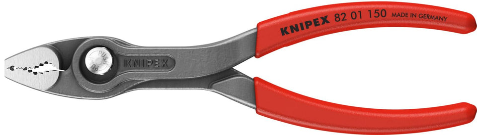 KNIPEX TwinGrip pliers front jaw grips stripped screws for secure hold