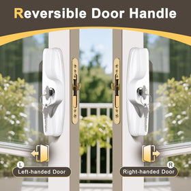 Knobonly screw pack for multiple door thickness installations.