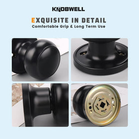 KNOBWELL elegant minimal design adds sophistication to any space
