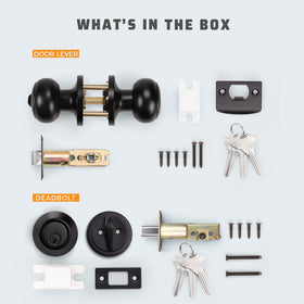 Left- and right-handed compatibility for versatile door installation.