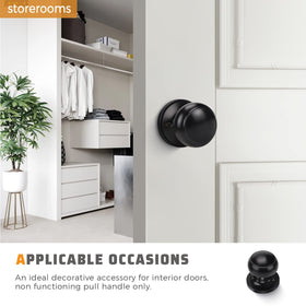 KNOBWELL single-side dummy knob ideal for doors needing only pull