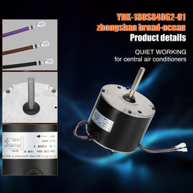 Knocokie end caps enable easy speed control in HVAC motors
