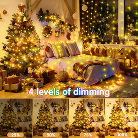 KNONEW bedroom starry sky lights transform ceilings with a cozy glow.