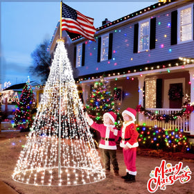 KNONEW adjustable brightness for cozy to festive ambiances.