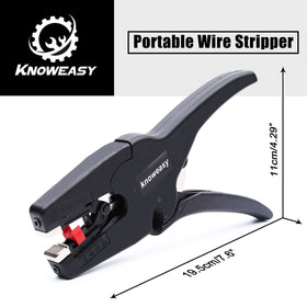 knoweasy D3 cutting action for copper and aluminum wires