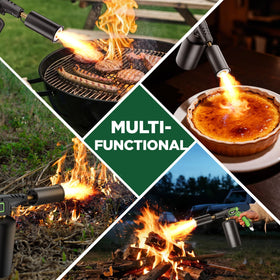 Koackl powerful propane torch ideal for camping and outdoor cooking on the go.