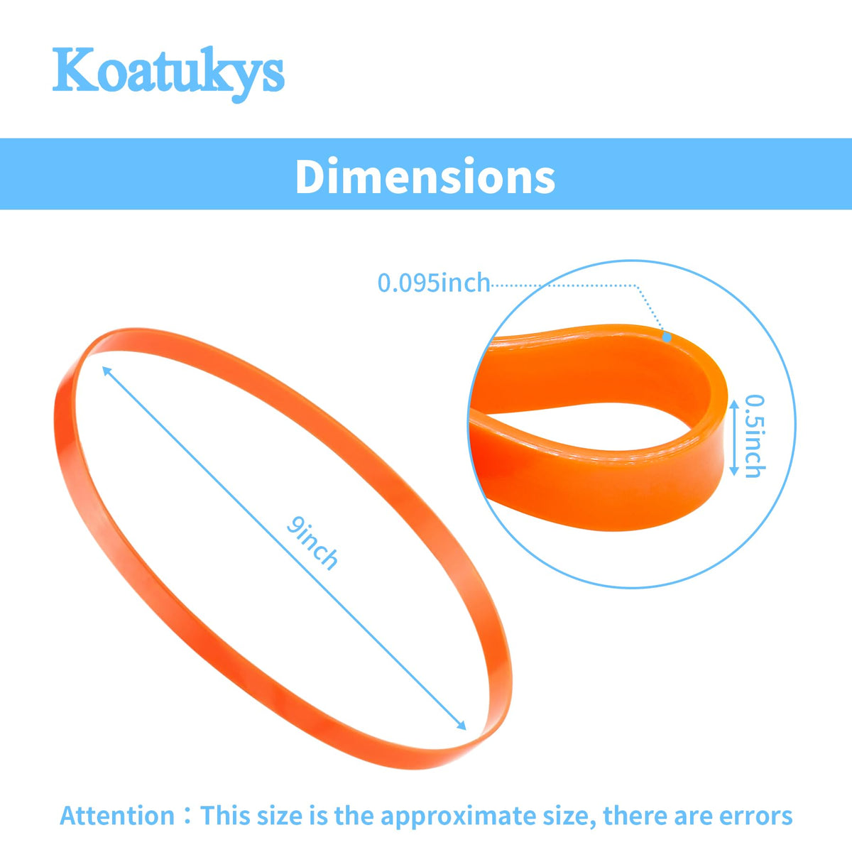 Koatukys band saw tire for Black & Decker improves grip and longevity.