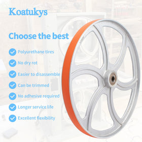 Koatukys band saw tire for Craftsman models ensures firm engagement and reliability.