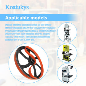 Koatukys band saw tire for ProTech 3203 supports consistent performance.