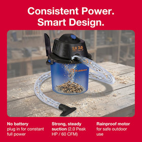 Koblenz WD-2L On-unit storage keeps accessories organized.