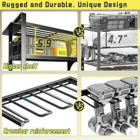 Easy installation with included hardware helps reclaim space quickly