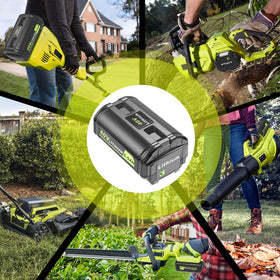 Koedsion 40V battery LED indicator for quick charge checks.