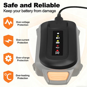 Koedsion WA3742 LED indicators show charging and temperature states