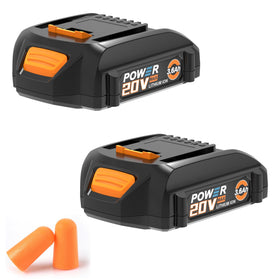 Koedsion Worx 20V WA3525 front view shows compact replacement for longer runtimes.