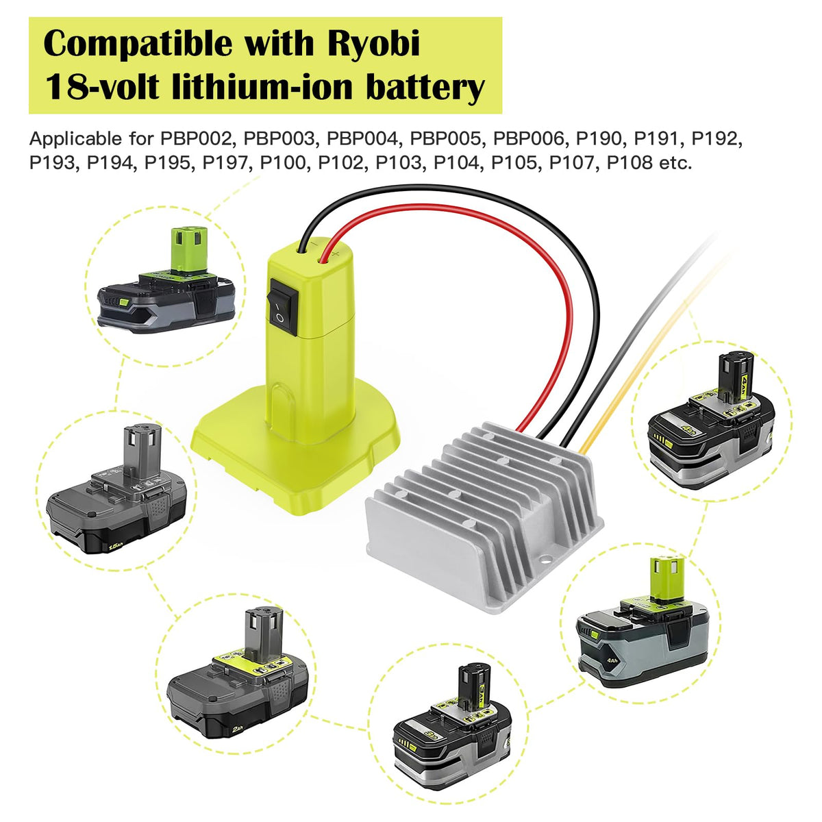 KOEZEOI aluminum-shell buck converter demonstrates durable heat dissipation for 12V devices.