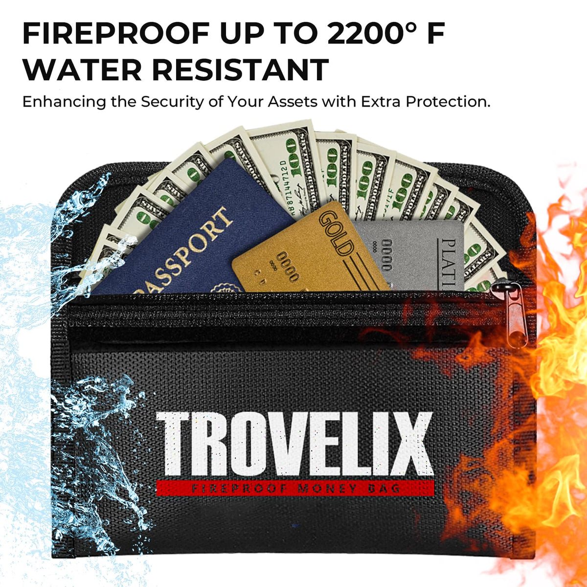 KOFAIR hidden safe on bookshelf blends with decor while protecting cash.