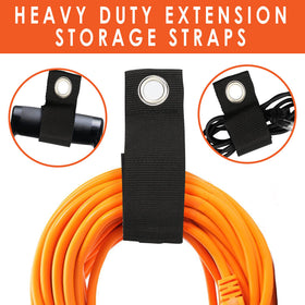 KOFANI extension cord organizer straps keep cords tidy and accessible