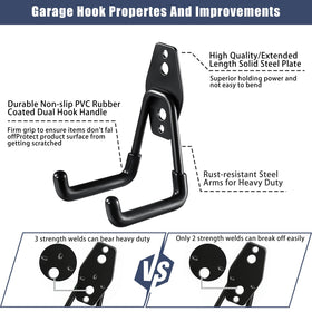 KOFANI installation guide showing screw and anchor setup on wall