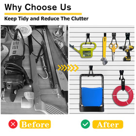KOFANI large U-hook for bigger equipment.