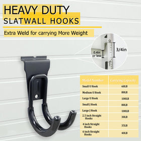 KOFANI small U-hook for light-weight tools.