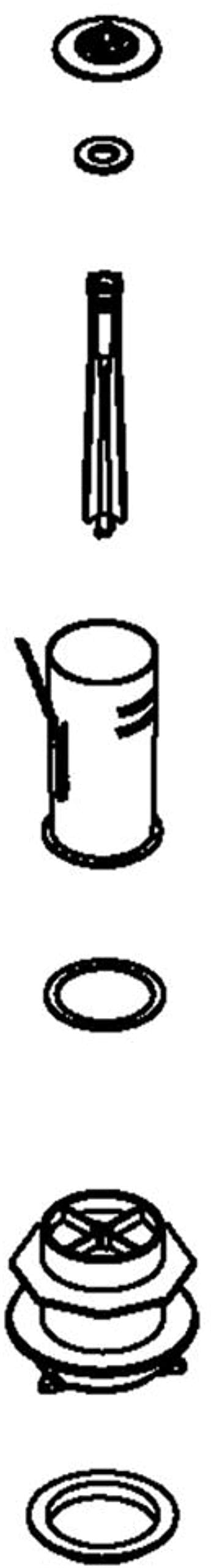 Kohler 1216612 canister valve service kit for durable replacement and reliable toilet performance.