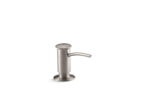 Kohler 1895-C-VS dispenser front view showcases contemporary design for easy countertop organization.