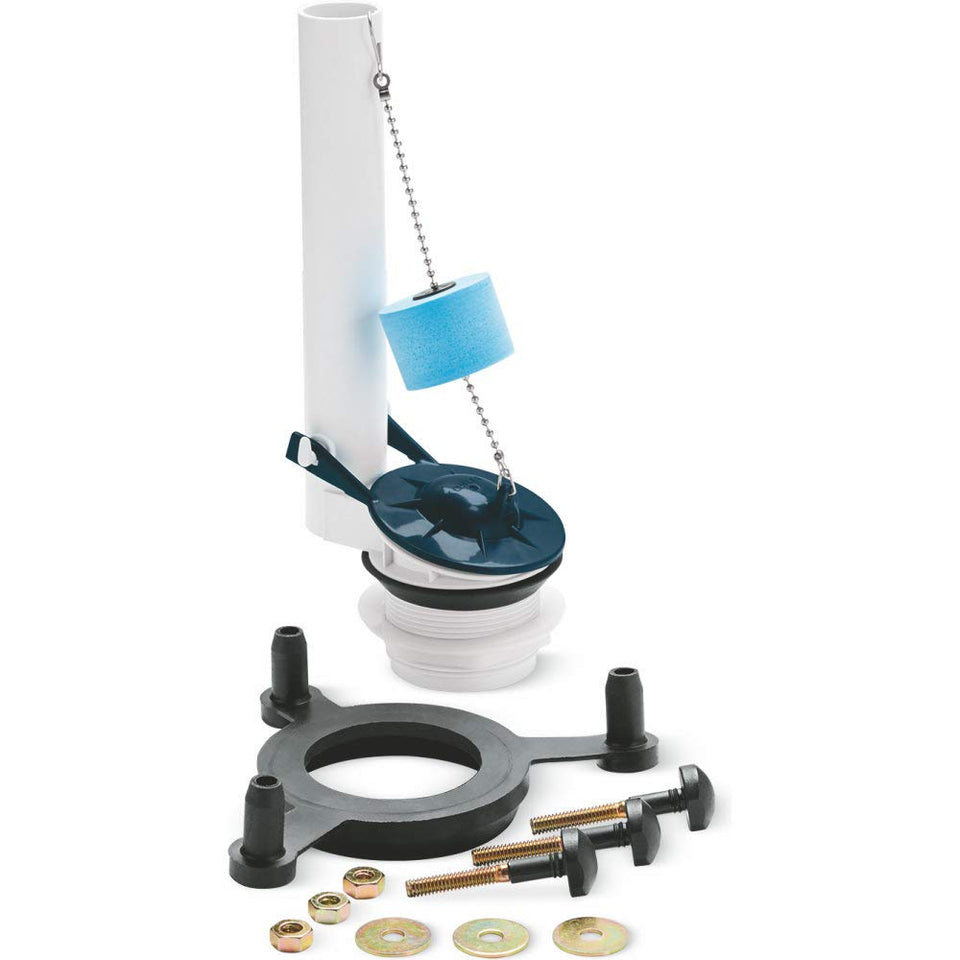 Kohler 85406 flush valve kit front view, upgrade for reliable toilet flushing