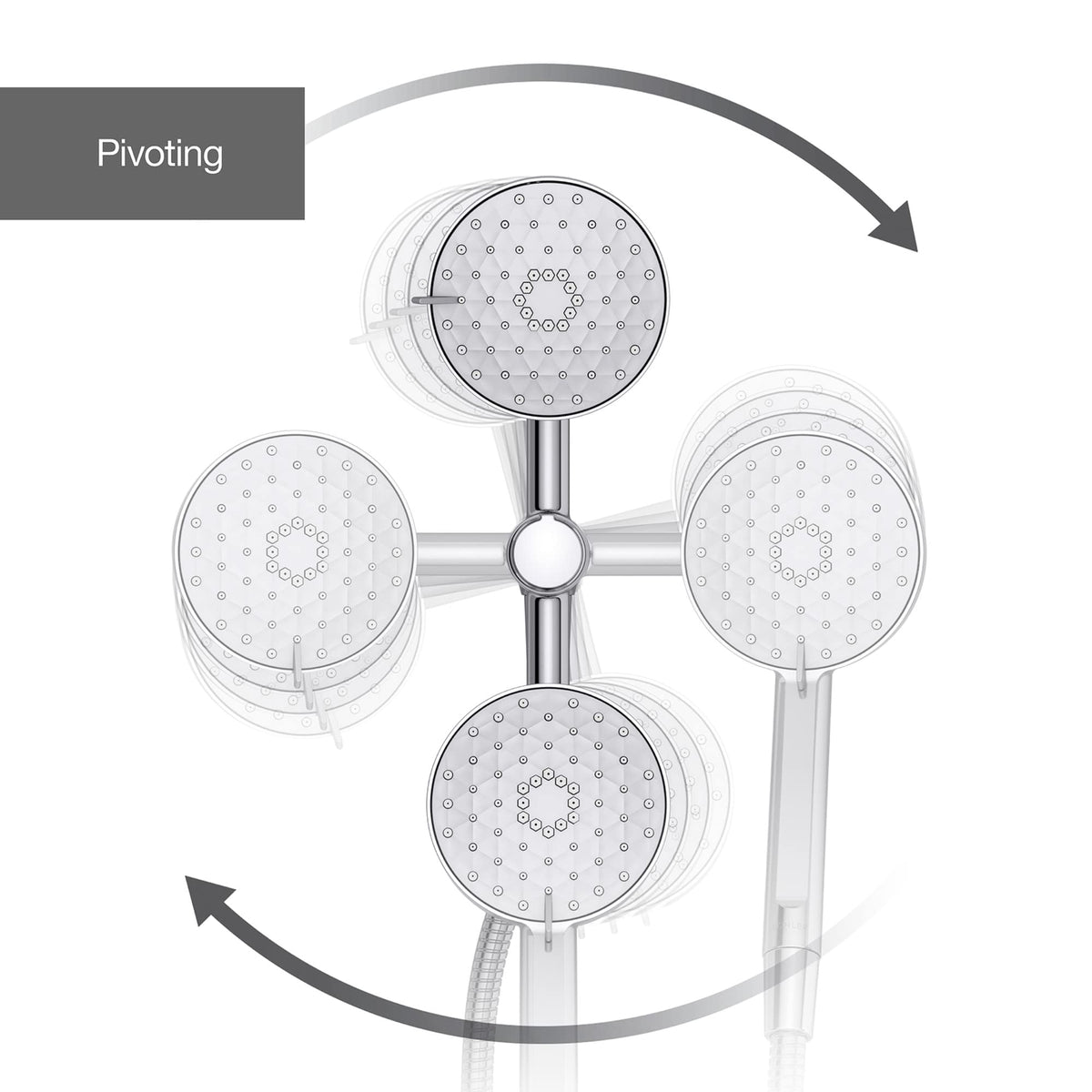 KOHLER Awaken targeted spray for sore muscles and precise cleaning.