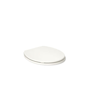 Kohler Brevia Biscuit lid and seat close quietly during use