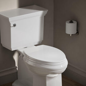 Kohler Brevia seat with quick-attach hardware for fast installation