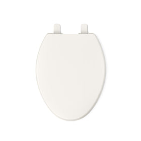 Biscuit color complements a range of ceramic fixtures.