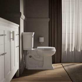 Kohler Brevia round-front design fits most toilets