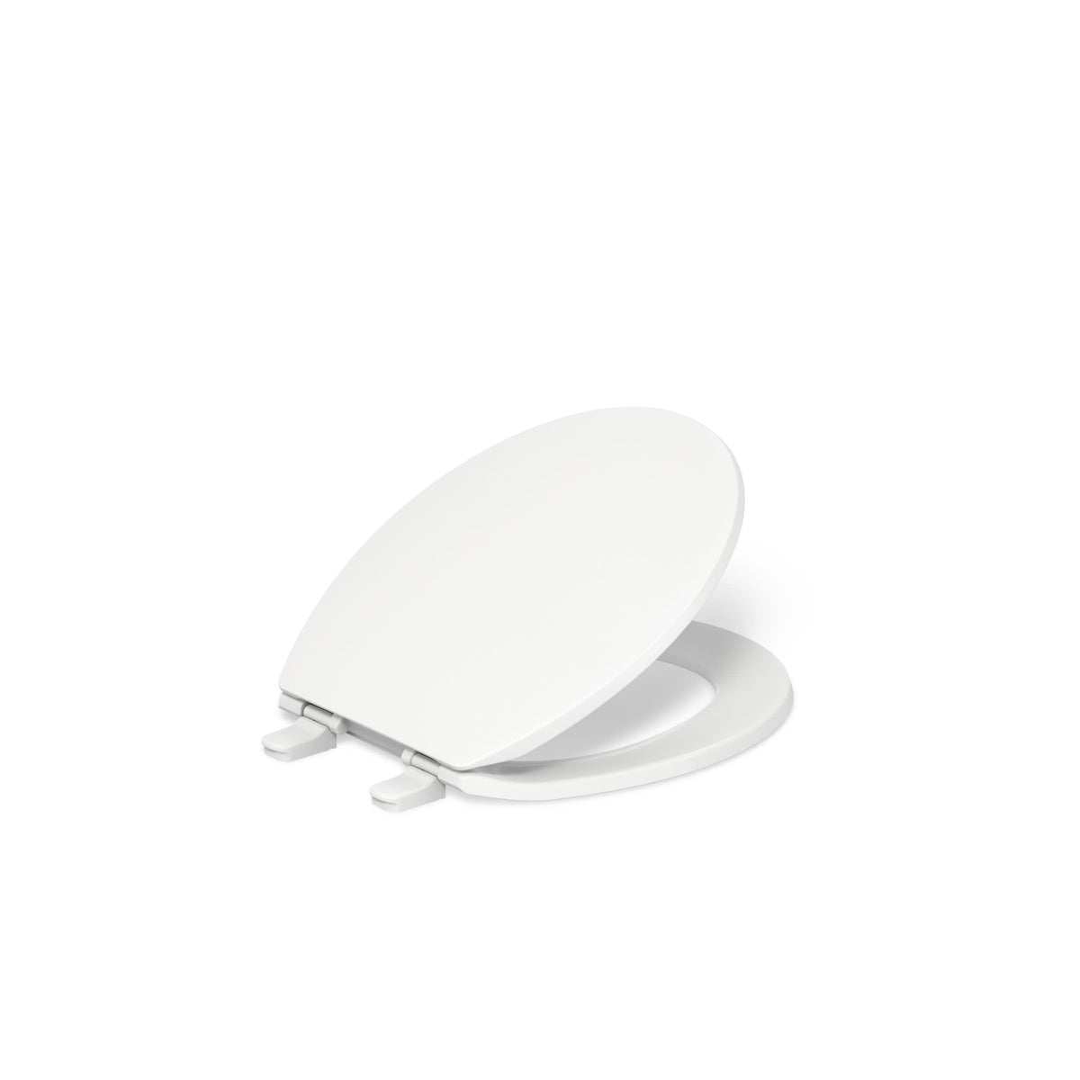 Kohler Brevia round-seat with quick-release hinges for fast cleaning