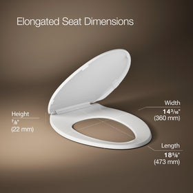 Kohler Brevia Grip-Tight bumpers keep seat steady