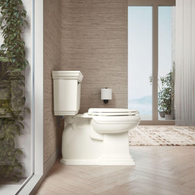 KOHLER Cachet ReadLatch Grip-Tight bumpers stabilize the seat