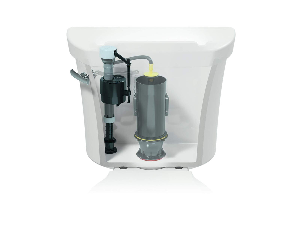 KOHLER Fill-rate inserts illustrate adjustable options to optimize performance and water use.