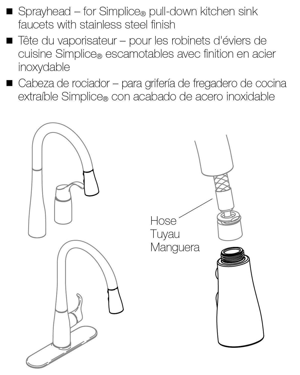 KOHLER Genuine Parts logo signals trusted, factory-designed replacement components.
